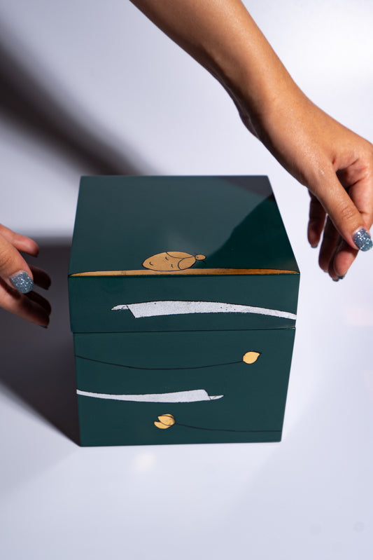 Hộp Nữ Trang Sơn Mài - Thiện Căn (Lacquer Jewelry Box)